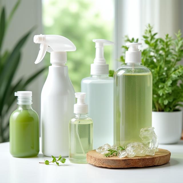 Nettoyage écologique avec produits biodégradables