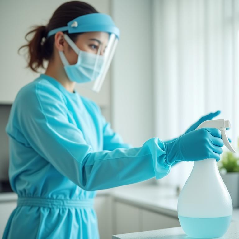 Sanitisation avancée et désinfection maison, élimination bactéries